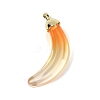 Transparent Acrylic Big Pendants OACR-A040-12-1