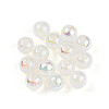Electroplate Pearlized Glass Pearl Beads EGLA-T021-14C-10-1