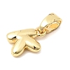 Brass Letter Charms KK-G554-22G-K-2