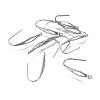 304 Stainless Steel Earring Hooks STAS-P236-23P-1