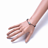 Nylon Cord Bracelets BJEW-JB04261-M-5