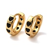 Rack Plating Brass Micro Pave Cubic Zirconia Hoop Earrings EJEW-L224-57G-04-1