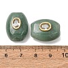 Natural Green Aventurine European Beads GG-CBA9389-01H-2