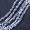 Electroplate Glass Beads Strands EGLA-A044-T2mm-B19-1