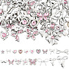 72Pcs 18 Styles Resin Rhinestone Cabochons FIND-SP0004-44-1