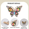 1Pc Alloy Rhinestone Cabochons FIND-CP0002-99A-5
