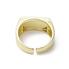 Rack Plating Brass Open Cuff Ring RJEW-K257-47G-3
