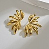 304 Stainless Steel Stud Earrings for Women EJEW-M095-03G-5