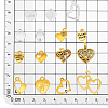 Alloy Pendants PALLOY-PH0012-44-2