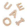 5Pcs 5 Styles Handmade Polymer Clay Rhinestone Big Pendants FIND-BT0001-39A-3