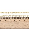 Brass Oval Link Chains Necklace for Women X-NJEW-P265-25G-3