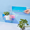 Iridescent Acrylic Wall Mounted Adhesive Router Storage Rack DIY-WH0430-185-3