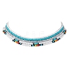 Glass Bead Necklaces for Women NJEW-JN04673-1