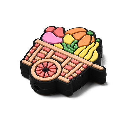 Thanksgiving Theme Silicone Beads SIL-J001-01N-1