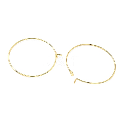 SHEGRACE Brass Hoop Earrings Findings XGR0005G-70G-1