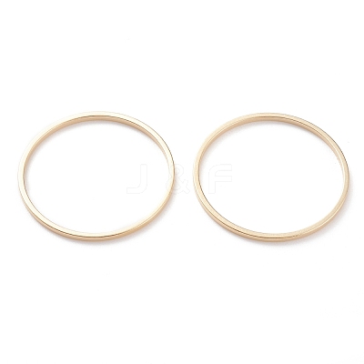 Brass Linking Rings KK-Y003-03I-G-1