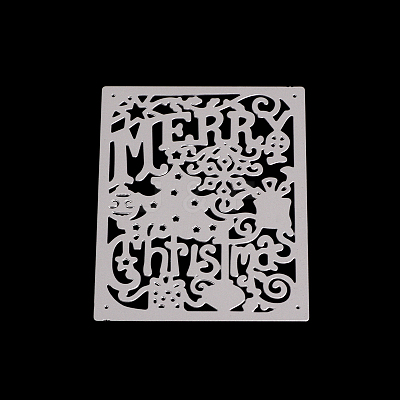 Frame Carbon Steel Cutting Dies Stencils X-DIY-F036-05-1