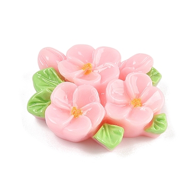 Opaque Resin Cabochons CRES-D283-01G-02-1