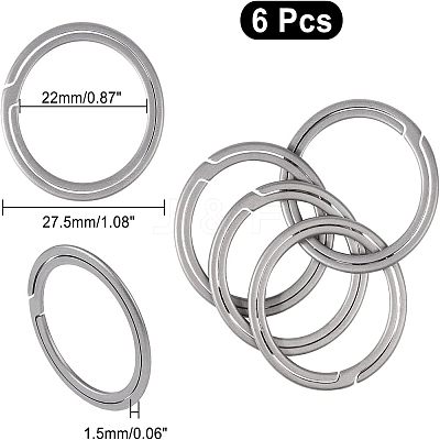 Titanium Alloy Split Rings FIND-CA0004-64-1