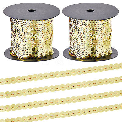 2Rolls Plastic Paillette Beads FIND-CY0001-13B-1