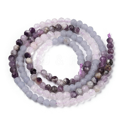 Natural Mixed Gemstone Beads Strands G-D080-A01-02-35-1