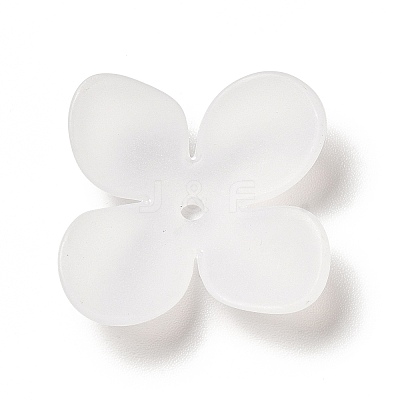 Transparent Acrylic Bead Caps MACR-J122-02-1
