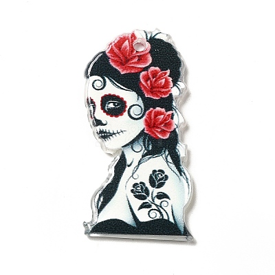Halloween  Acrylic Pendants SACR-B004-05A-1