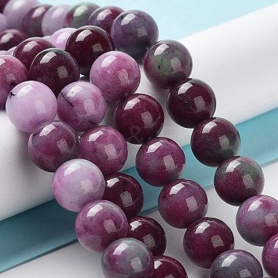 Dyed Natural Malaysia Jade Beads Strands G-G021-01C-08-1