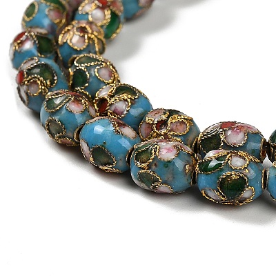 Handmade Cloisonne Beads CLB-F001-01B-1