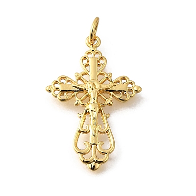 Brass Pendants KK-U072-24G-1