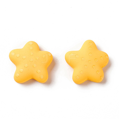 Opaque Resin Cabochons RESI-G036-F04-1