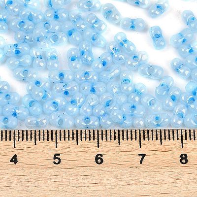 Lustered Glass Seed Beads X1-SEED-K010-04B-1