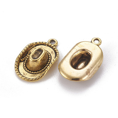 Tibetan Style Alloy Pendants TIBEP-4422-AG-NR-1