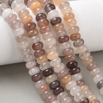 Natural Quartz Beads Strands GG-CBA9281-A07-5x8mm-1