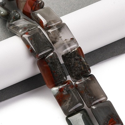 Natural African Bloodstone Beads Strands G-T047-B06-01-1