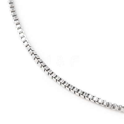 Tarnish Resistant Stainless Steel Slider Necklace Making X-AJEW-JB00476-1