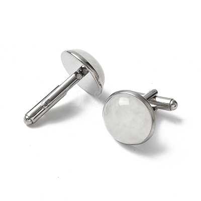 304 Stainless Steel Cuff Buttons G-C185-02P-32-1
