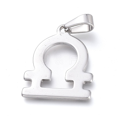 Non-Tarnish 304 Stainless Steel Pendants STAS-L210-06A-P-1