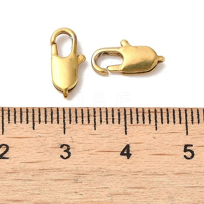 Brass Lobster Claw Clasps KK-KK801-C01-1