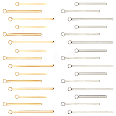 304 Stainless Steel Pendants STAS-SC0001-56-1