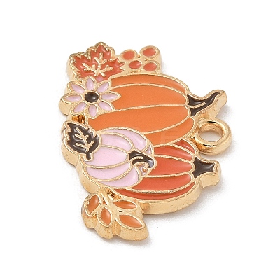 Thanksgiving Day Alloy Pendants ENAM-R007-01G-08-1