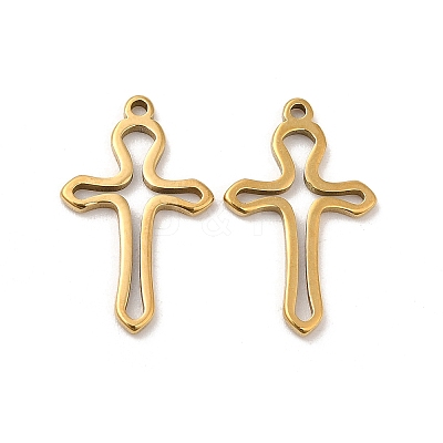 304 Stainless Steel Pendants STAS-H214-17G-1