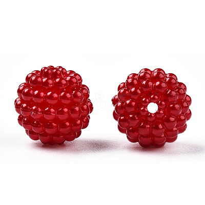Imitation Pearl Acrylic Beads OACR-ZX005-12mm-06-1