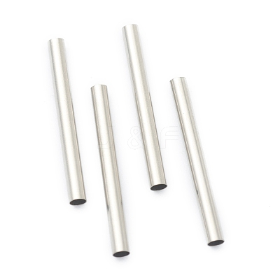 Tarnish Resistant 304 Stainless Steel Tube Beads STAS-H158-A02-P-1