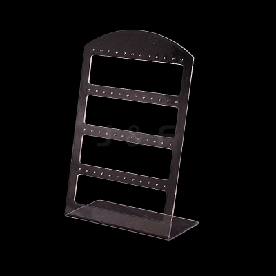 Plastic Earring Displays EDIS-WH0029-10A-1