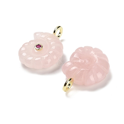 Natural Rose Quartz Pendants G-A287-01G-07-1