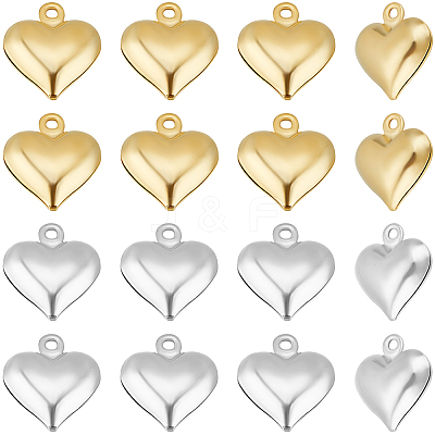 80Pcs 2 Colors Brass Charms KK-BBC0016-56-1