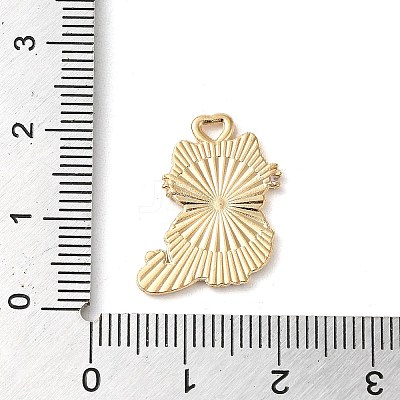 Alloy Enamel Pendants ENAM-Q507-13B-1