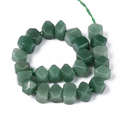 Natural Green Aventurine Beads Strands G-N327-05-32-1