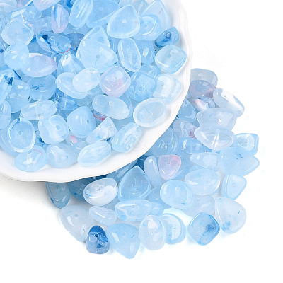 Transparent Acrylic Beads TACR-T028-39H-1